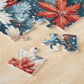 Cute Holiday Snowman Legpuzzel (Zijkant)