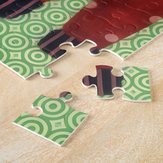 Cute Holiday Ugly Sweater Puzzle Art Legpuzzel (Zijkant)