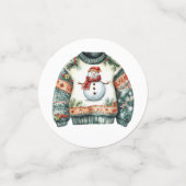 CUTE HOLIDAY WINTER CHRISTMAS SWEATERS CONFETTI (Kleine voorkant)