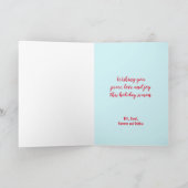 Cute Holland Lop Bunny Kerstkaart Kaart (Binnen)