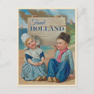 Cute  Holland Nederland Nederlands Reizen Briefkaart