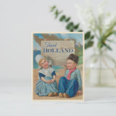 Cute  Holland Nederland Nederlands Reizen Briefkaart (Staand voorkant)