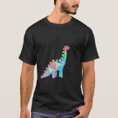 Cute Holographic dinosaur T-shirt (Voorkant)