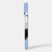 Cute Holstein Calf & Koe Sky Blue Case-Mate iPhone Case (Achterkant / Links)