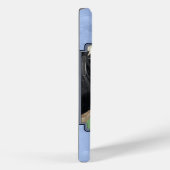 Cute Holstein Calf & Koe Sky Blue Case-Mate iPhone Case (Achterkant / Rechts)