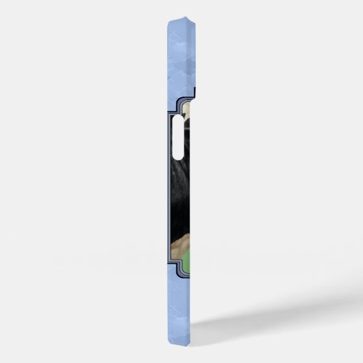 Cute Holstein Calf & Koe Sky Blue Case-Mate iPhone Case (Achterkant / Rechts)