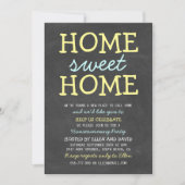 Cute Home Sweet Home Housewarming Invitations Kaart (Voorkant)