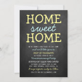 Cute Home Sweet Home Housewarming Invitations Kaart (Voorkant)