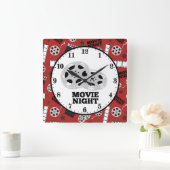 Cute home theater film night decor klok (Huis)
