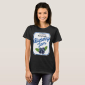 Cute Homemade Blueberry Jam Easy Lazy Halloween Co T-shirt (Voorkant volledig)