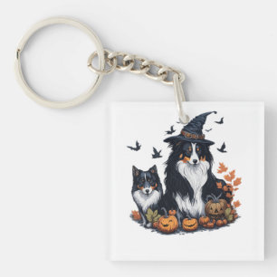 Cute Hond Halloween  Sleutelhanger