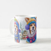 Cute hond koffiemok (Voorkant links)