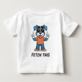 Cute Hond Liefhebber T-Shirt (Achterkant)