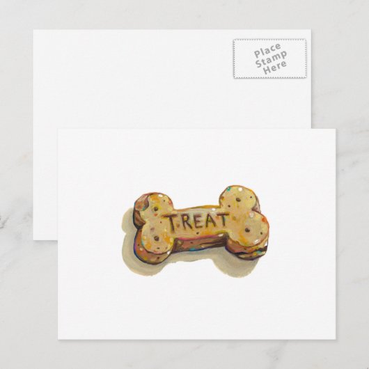 Cute hondenliefhebber art leuke schilderhonden beh briefkaart (Voorkant / Achterkant)