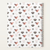 Cute Hondenras Planner (Achterkant)