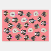 Cute Hondenrassen Birthday Inpakpapier Vel (Voorkant 2)