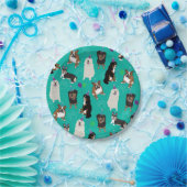 Cute Hondenrassen Birthday Papieren Bordje (Feest)