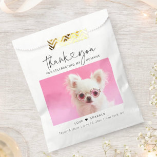 Cute Hondentas Dank U Hond Trouw Favor Tas Bedankzakje