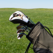 Cute hondkop golfheadcover (Insitu)