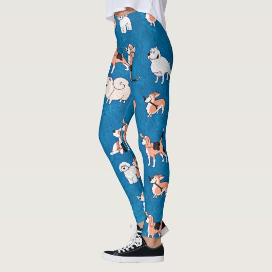 Cute-hondpatroon Leggings (Links)