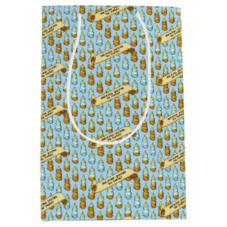 Cute Honey Bear Because You're So Sweet 80s Retro Medium Cadeauzakje