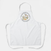 Cute Honey Bee Apiary Beekeeper Honey Products  Schort (Voorkant)