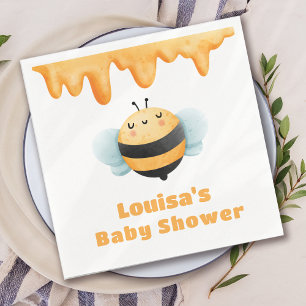 Cute Honey Bee Baby shower Servet