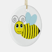 Cute Honey Bee Keramisch Ornament (Rechts)