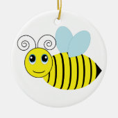 Cute Honey Bee Keramisch Ornament (Voorkant)