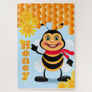 Cute Honey Bee Legpuzzel