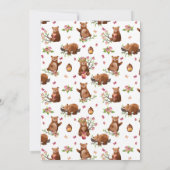 Cute Honey Beer Drive Thru Girl 3e verjaardag Kaart (Achterkant)