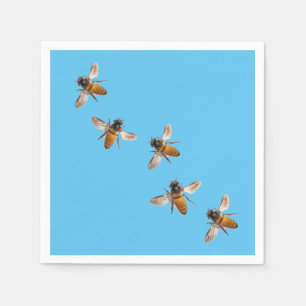 Cute Honey Bees Servetten