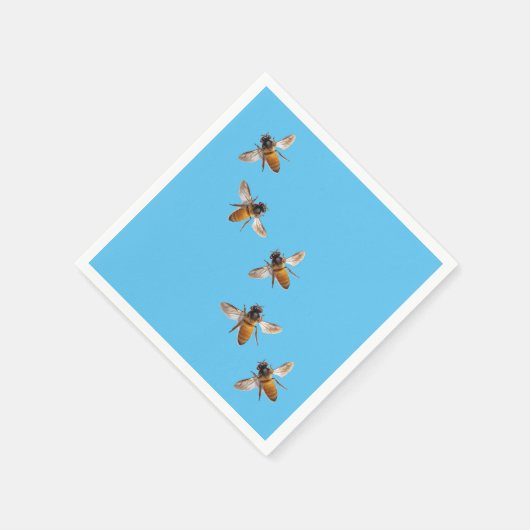 Cute Honey Bees Servetten (Hoek)