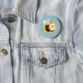 Cute Honey Bun Bunny Ronde Button 5,7 Cm (In situ)