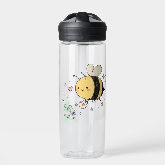  Cute Honeybee  Kawaii Bumblebee for teachers gift Waterfles (Voorkant)