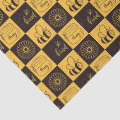 Cute Honeybee Tissuepapier (Detail)