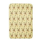 Cute Honeybee with Sweet Honey Bath Mat (Voorkant Verticaal)