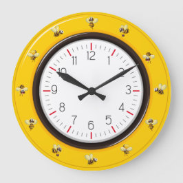 Cute Honeybees Grote Klok