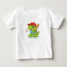 Cute honkbal dinosaurus T-Rex sportsshirt