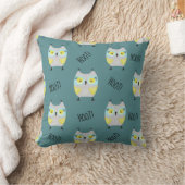 Cute Hoot Owls Kussen (Deken)