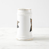 Cute Hopeful Black Capped Chickadee Songbird Bierpul (Center)