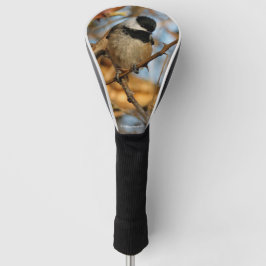 Cute Hopeful Black Capped Chickadee Songbird Golfheadcover