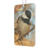 Cute Hopeful Black Capped Chickadee Songbird Luchtverfrisser (Links)
