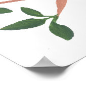 Cute Horned Owl Painting Poster (Hoek)