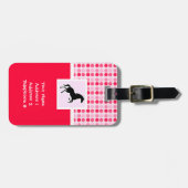 Cute Horse Bagagelabel (Voorkant horizontaal)