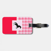 Cute Horse Bagagelabel (Achterkant horizontaal)