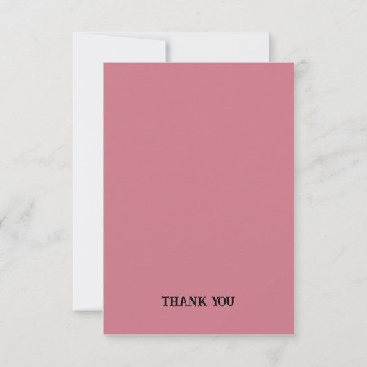 Cute Horse Bedankkaart (Achterkant)