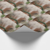 Cute Horse Face Cadeaupapier (Hoek)