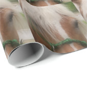 Cute Horse Face Cadeaupapier (Rol Hoek)