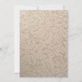 Cute Horse Foal Baby shower Invitation Kaart (Achterkant)